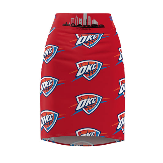 Women's Pencil Skirt (thunder) "high resolution"