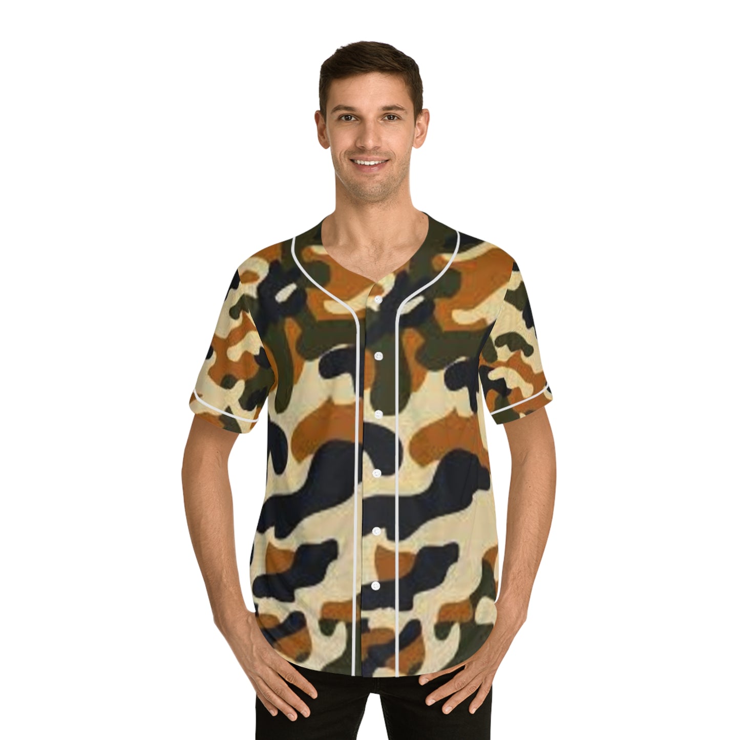 Men's Baseball Jersey (AOP) (Military8)