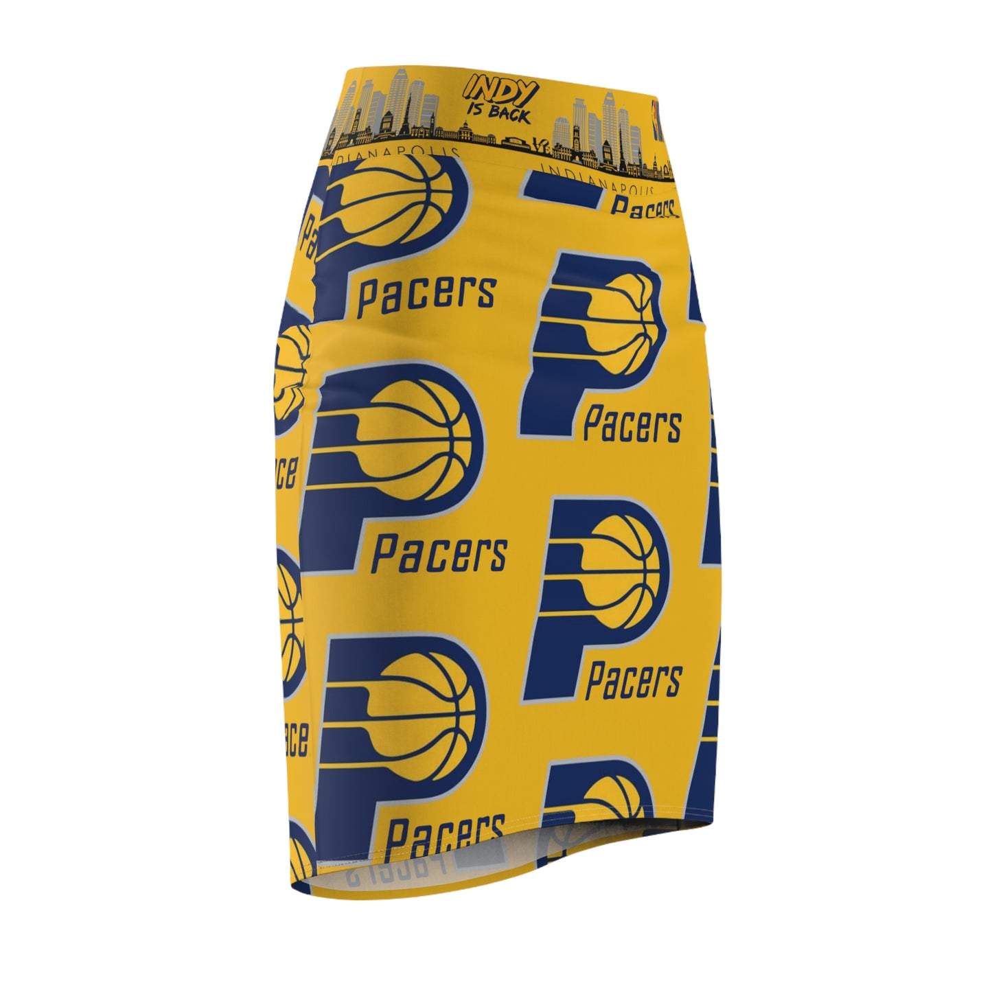 Women's Pencil Skirt (pacers) "high resolution"