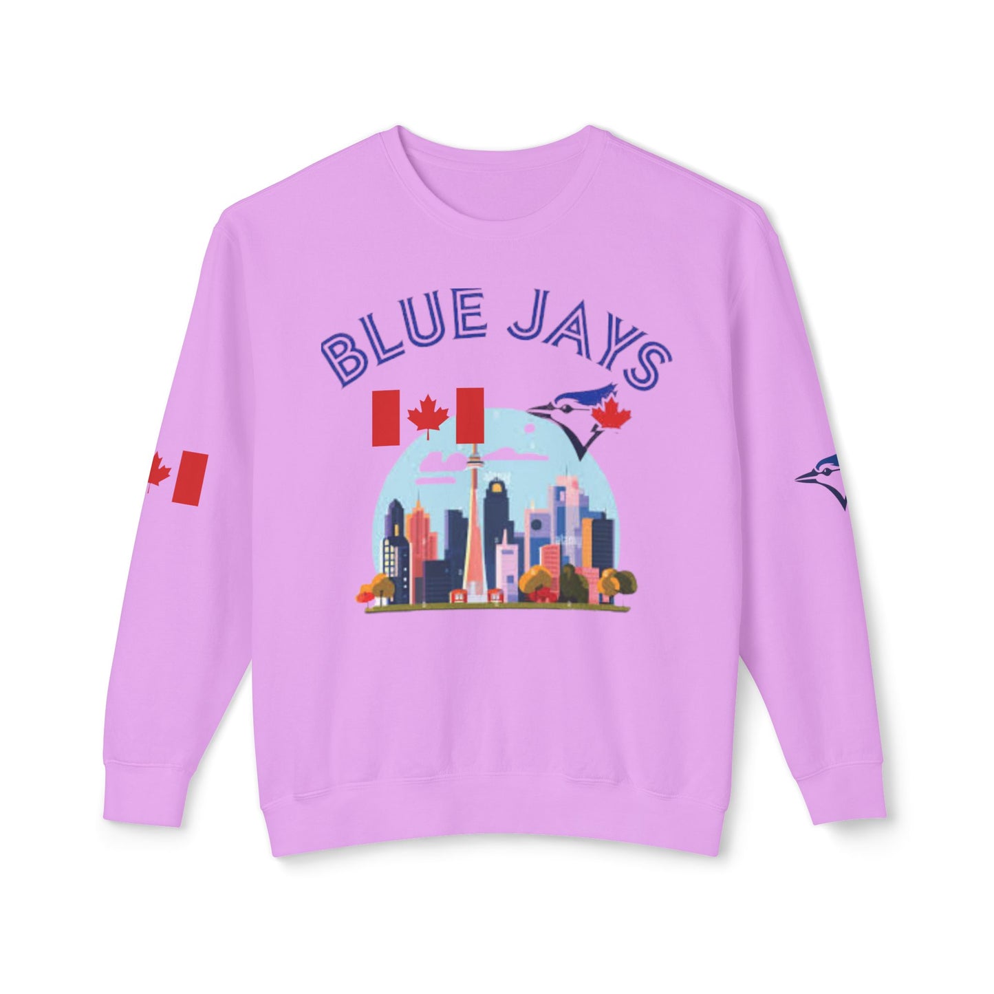 Unisex Lightweight Sweatshirt (blue jays)[high resolution]
