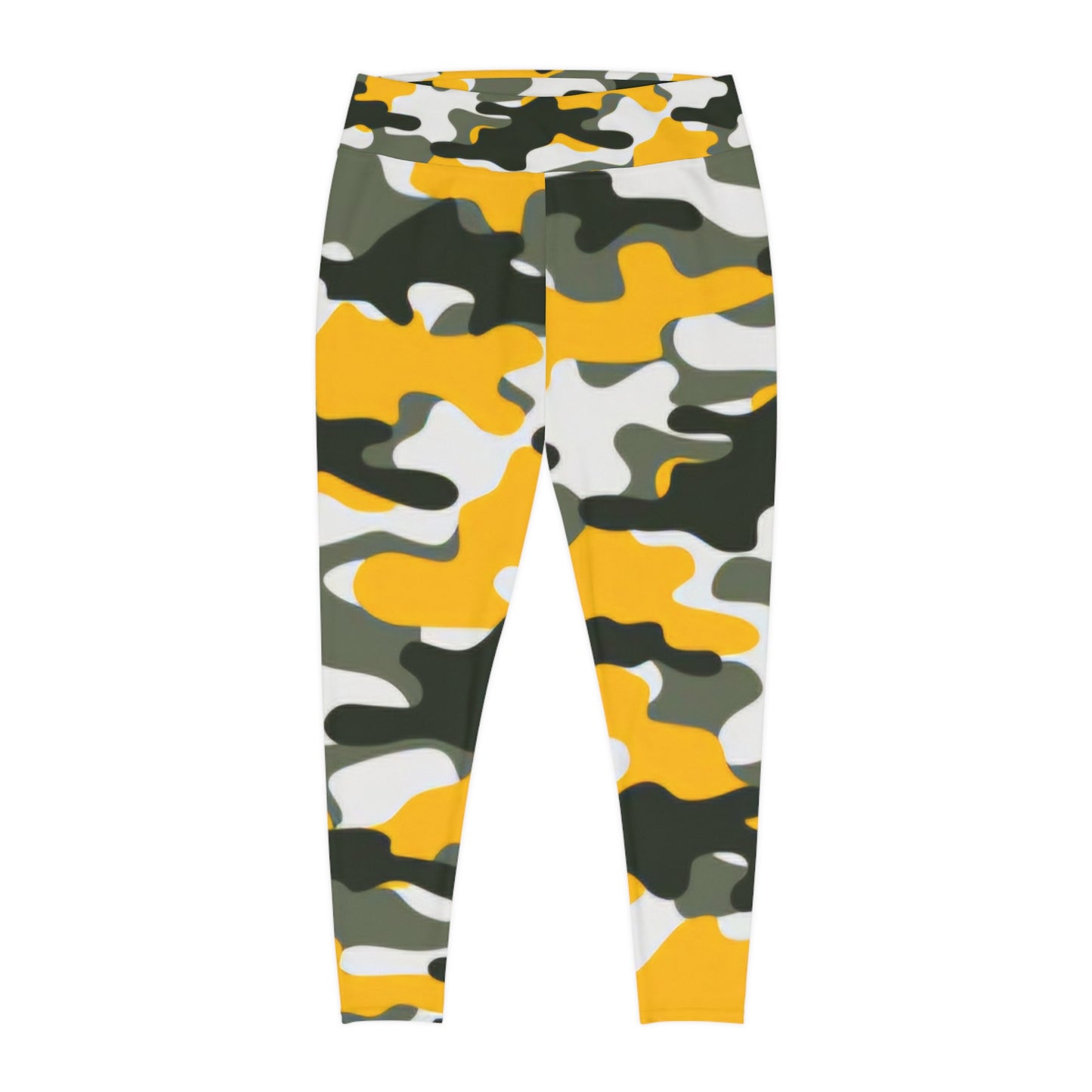 Plus Size Leggings (AOP)(Military5)