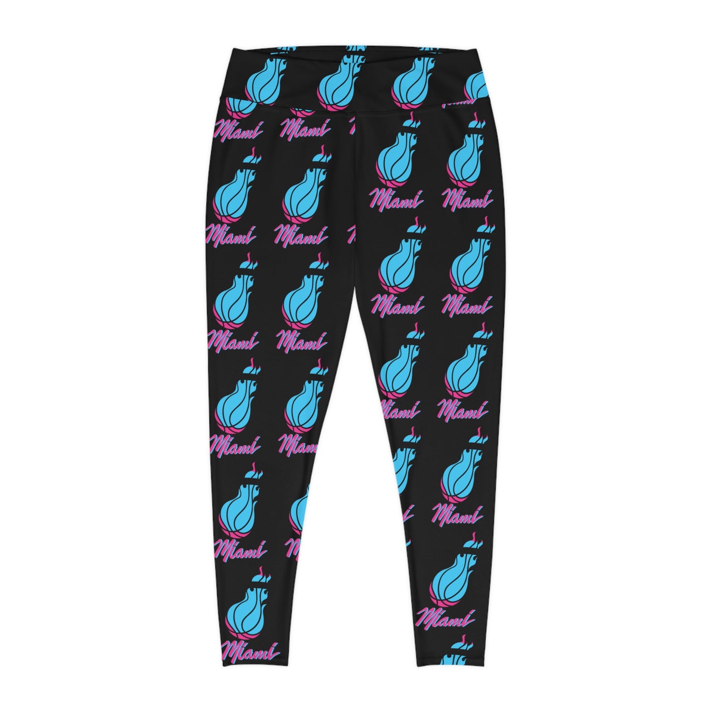Plus Size Leggings (heat)[high resolution]