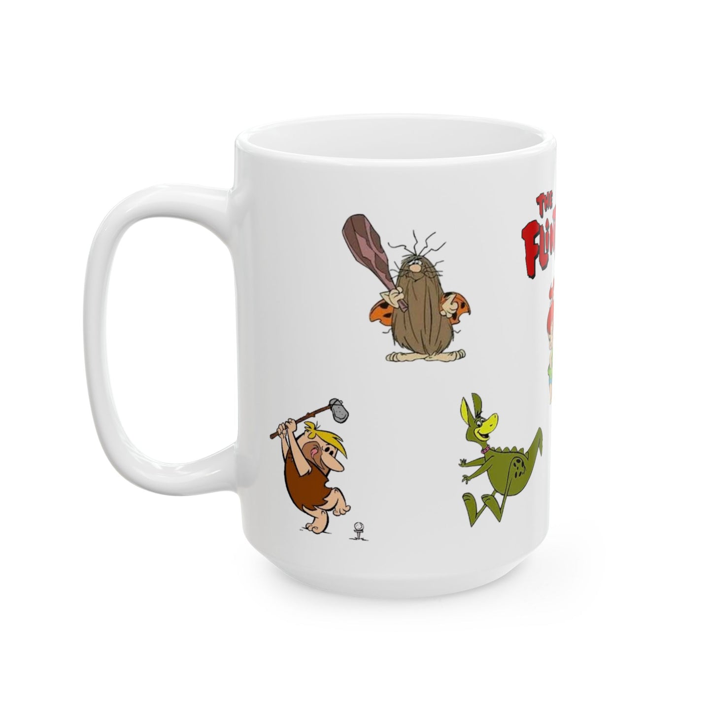 Ceramic Mug, (11oz, 15oz)  flinstones4