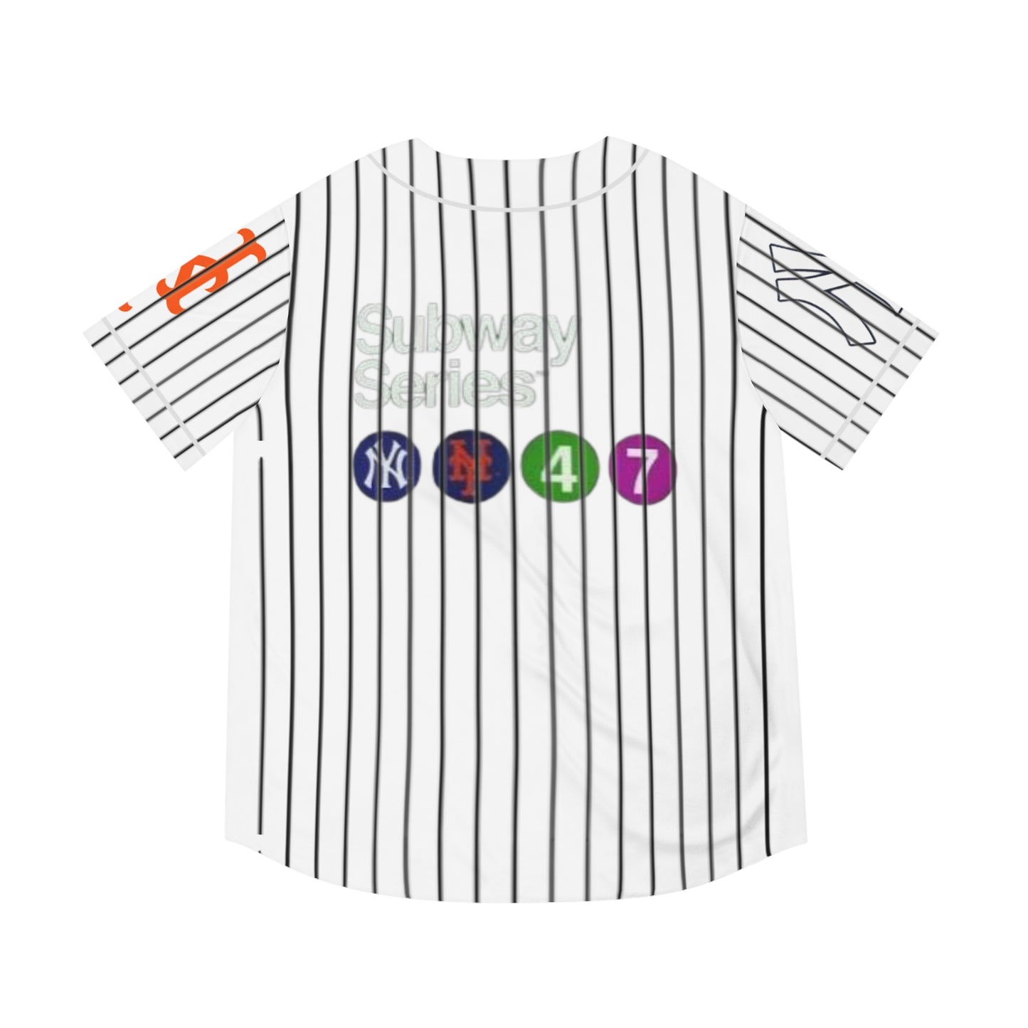 Men's Baseball Jersey (AOP) subway