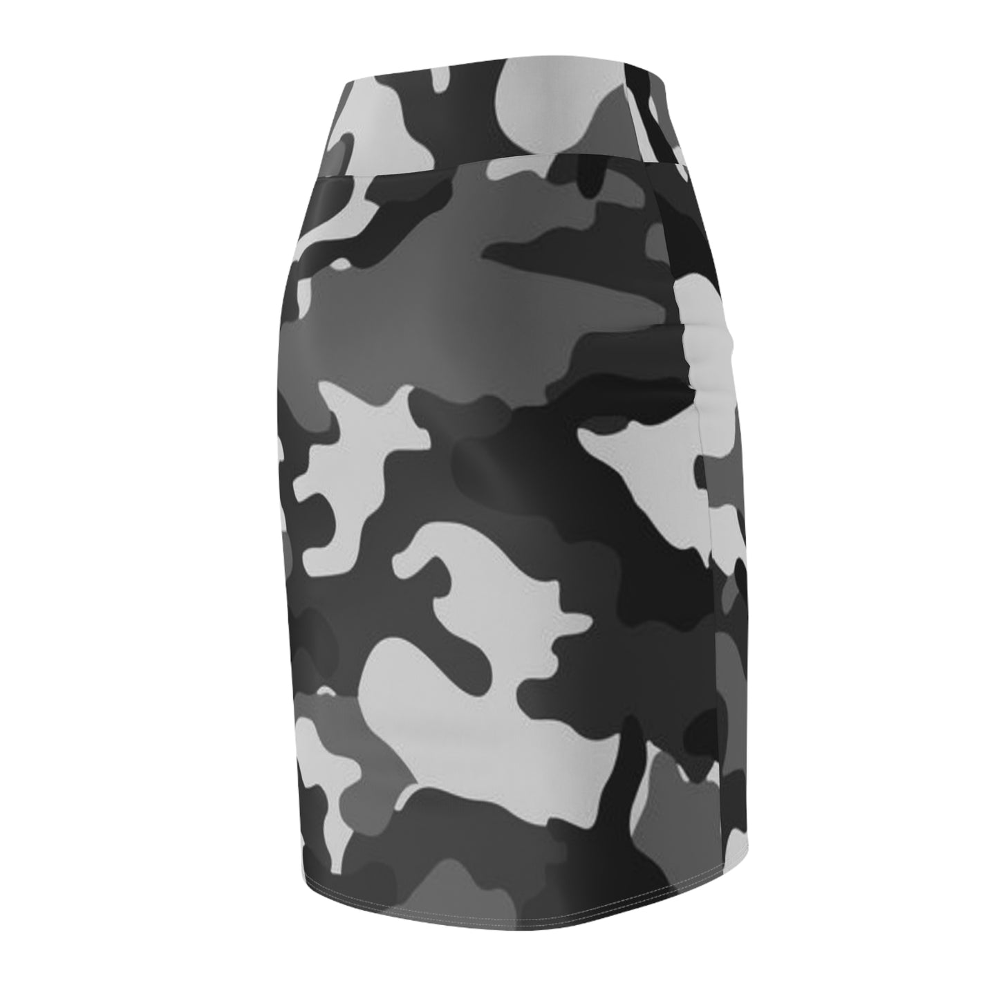 Women's Pencil Skirt (AOP) (military13)"high resolution"