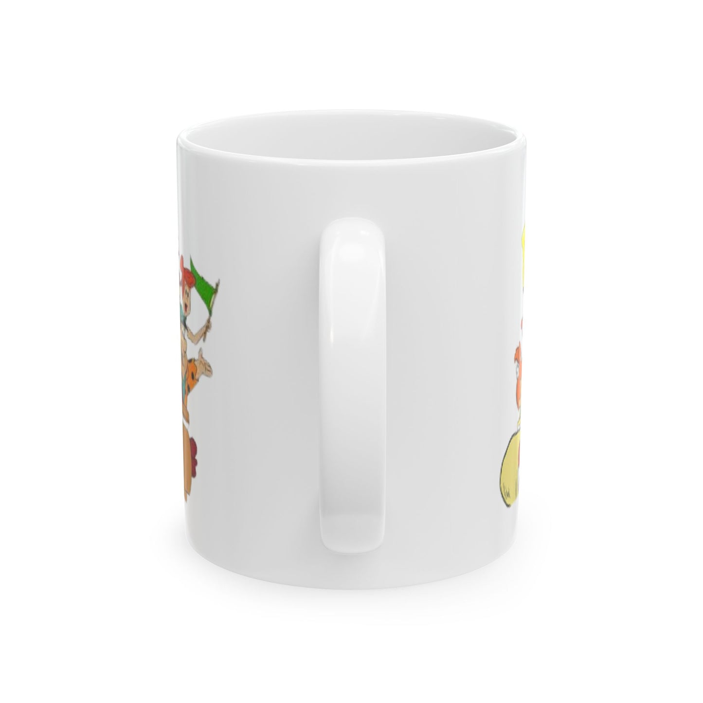 Ceramic Mug, (11oz, 15oz)  flinstones2