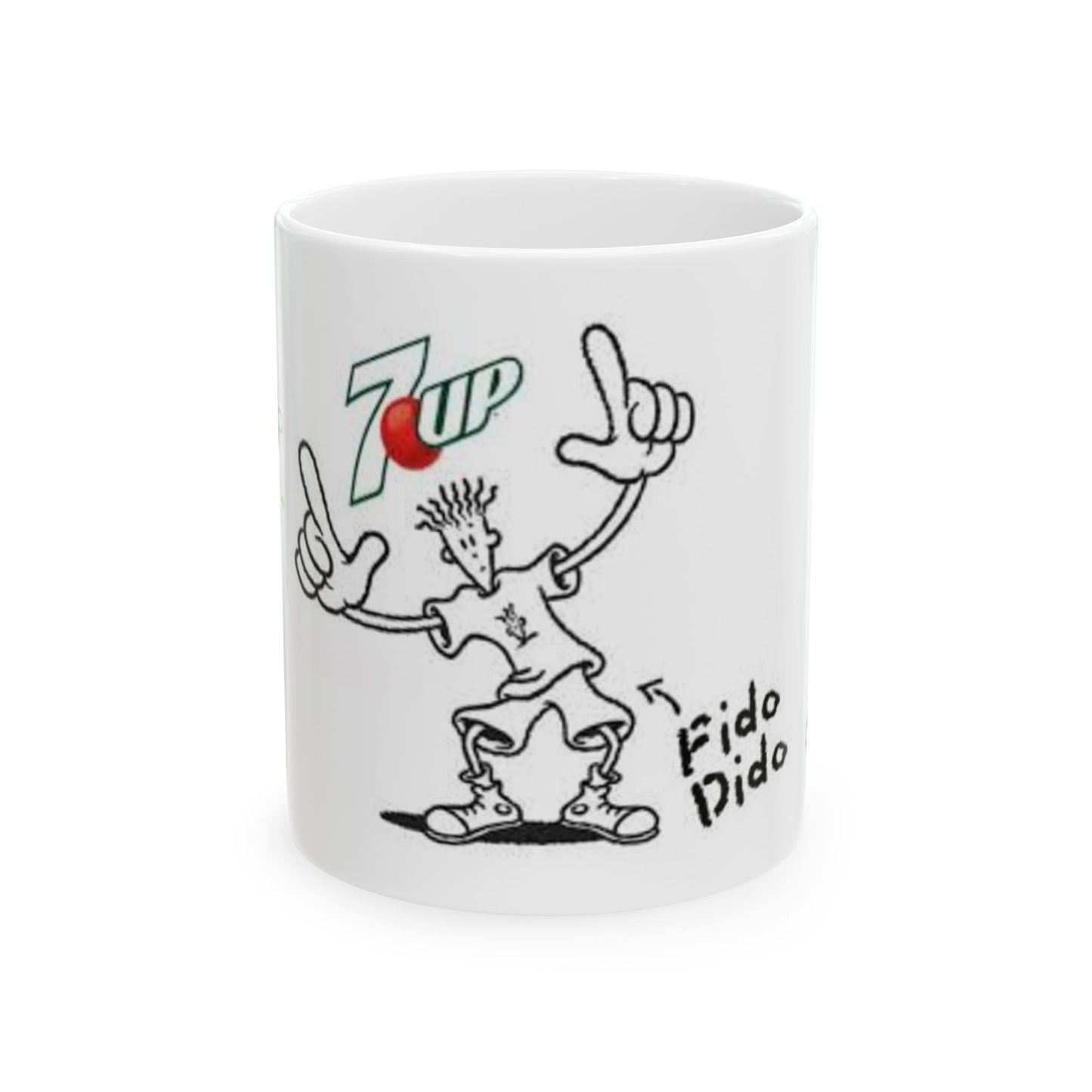 Ceramic Mug, (11oz, 15oz)  Fido