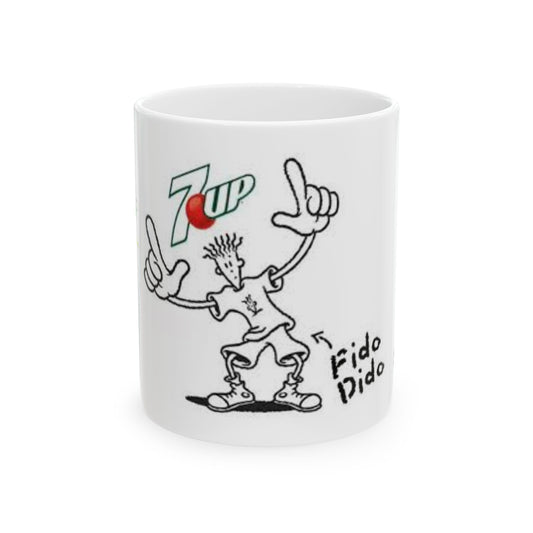 Ceramic Mug, (11oz, 15oz)  Fido