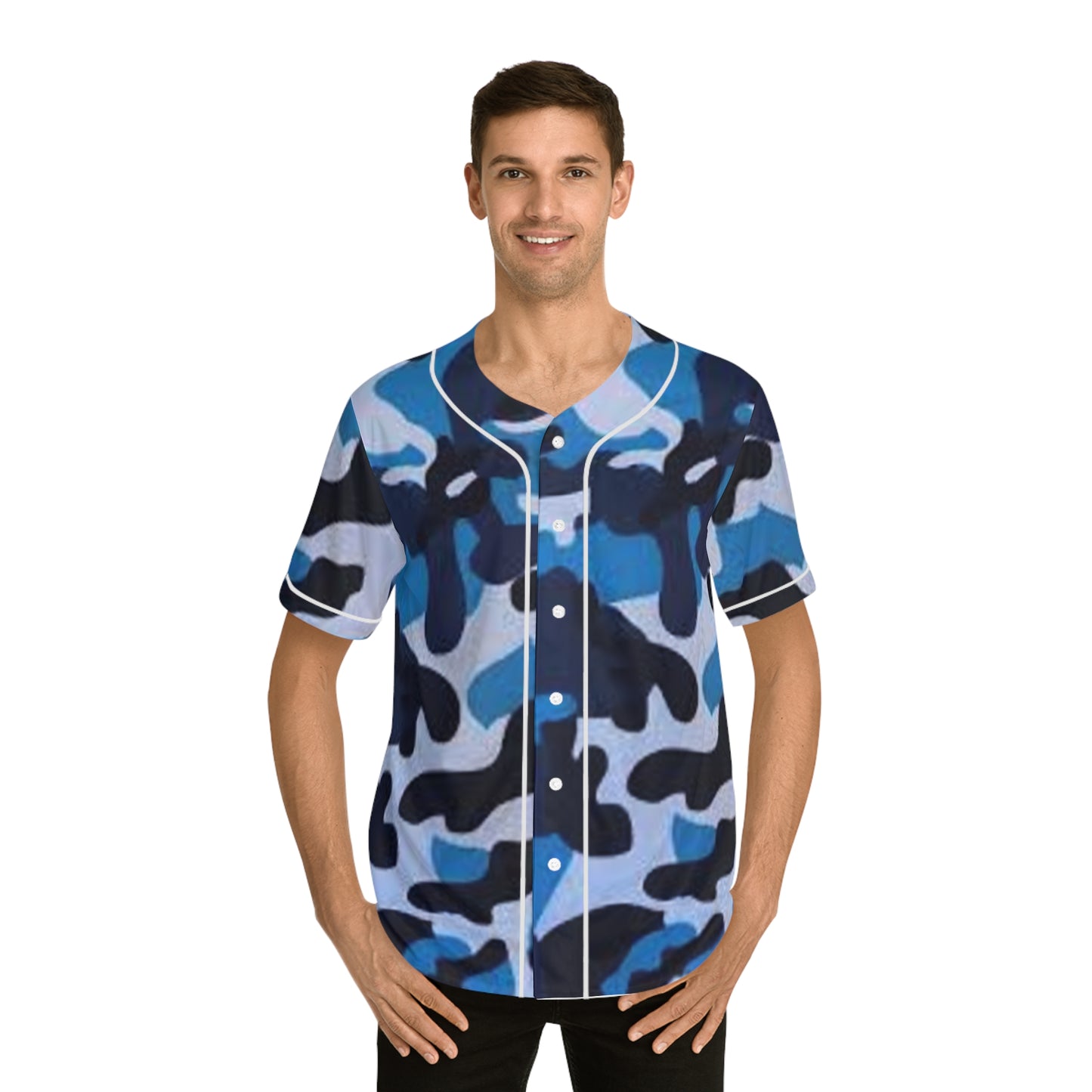 Men's Baseball Jersey (AOP) (Military9)