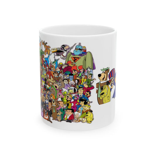Ceramic Mug, (11oz, 15oz) hanna barbera// high resolution