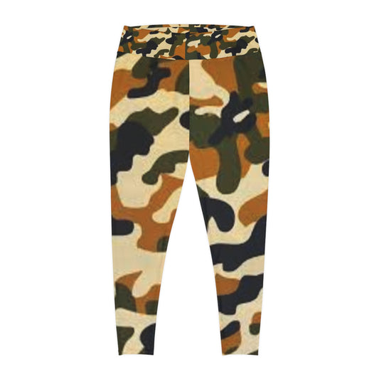 Plus Size Leggings (AOP) (Military8)