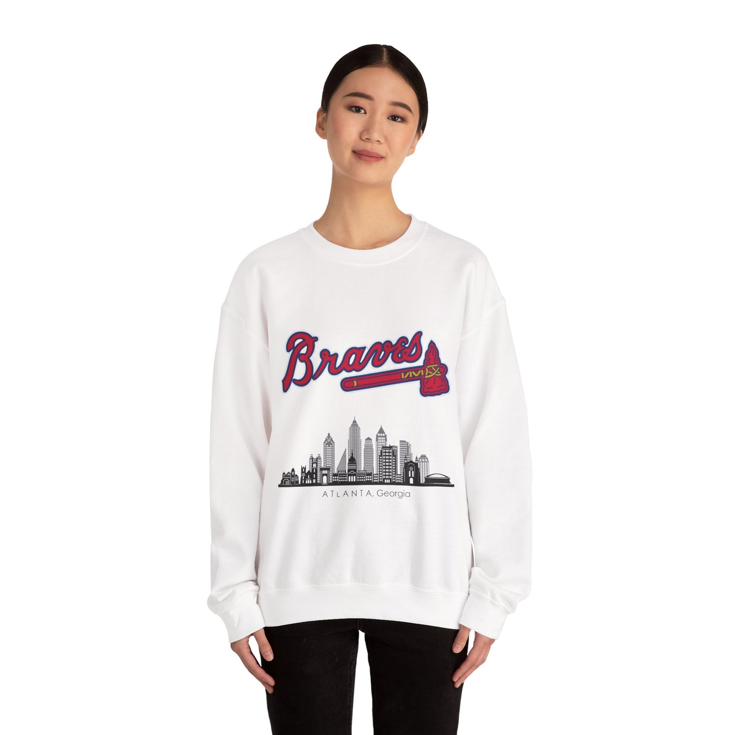 Unisex Crewneck Sweatshirt (atlanta) [ high resolution]