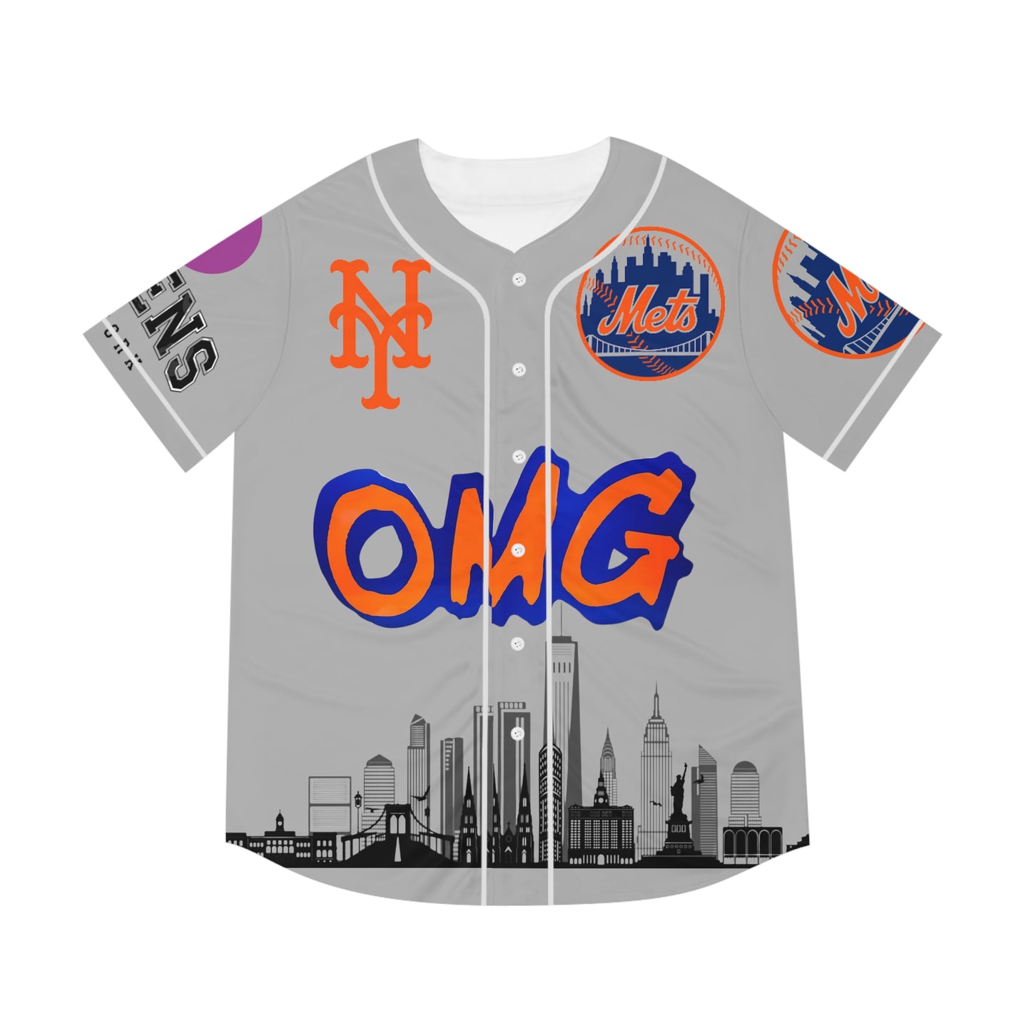 Men's Baseball Jersey (mets)[high resolution]