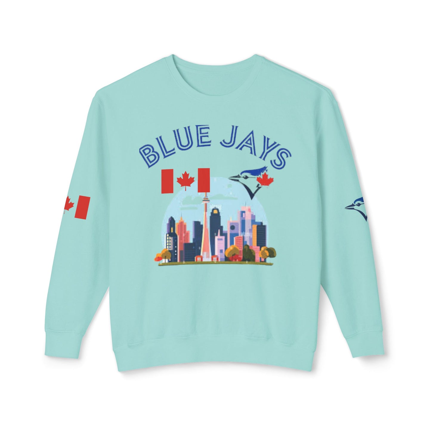 Unisex Lightweight Sweatshirt (blue jays)[high resolution]