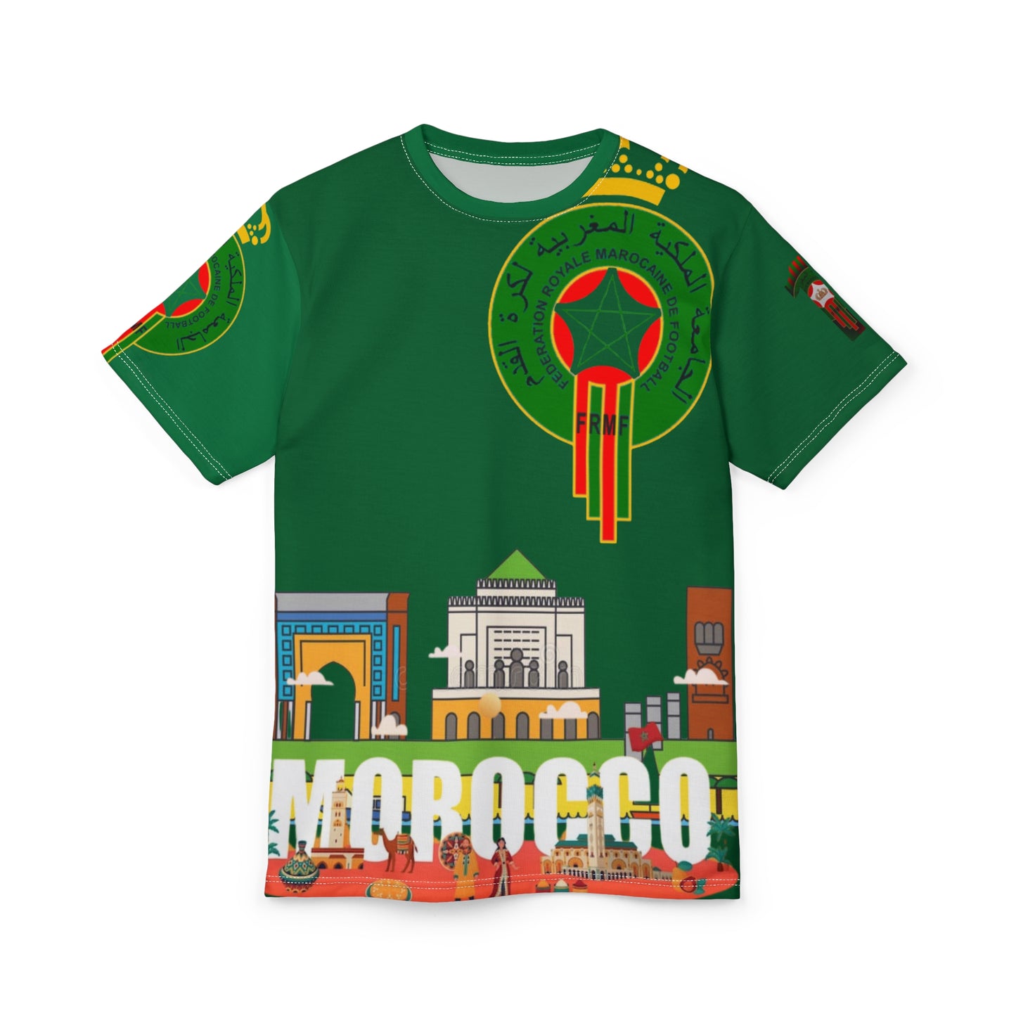 Unisex Cut & Sew Tee (morocco)[high resolution]