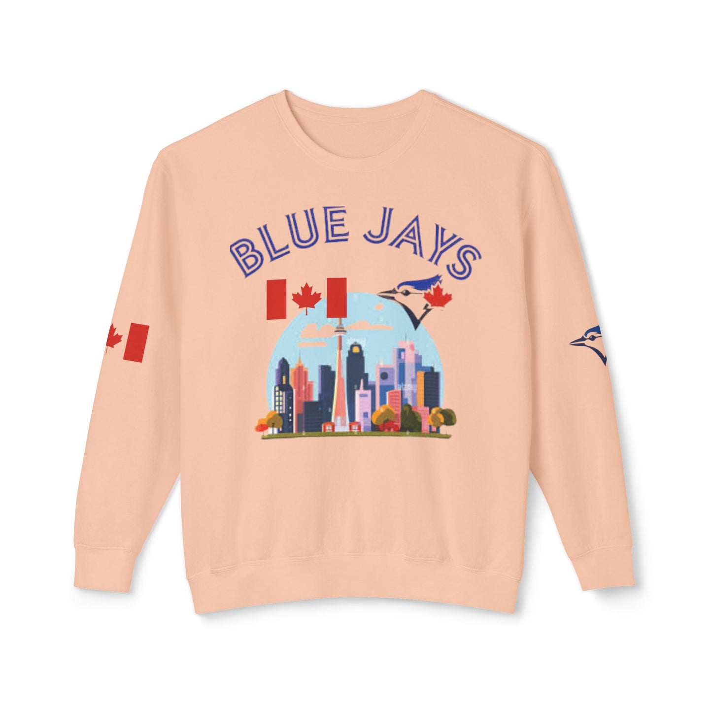 Unisex Lightweight Sweatshirt (blue jays)[high resolution]
