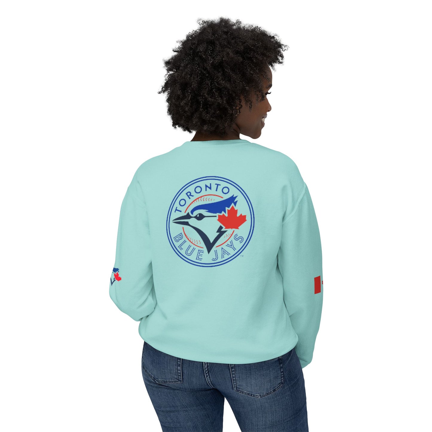 Unisex Lightweight Sweatshirt (blue jays)[high resolution]