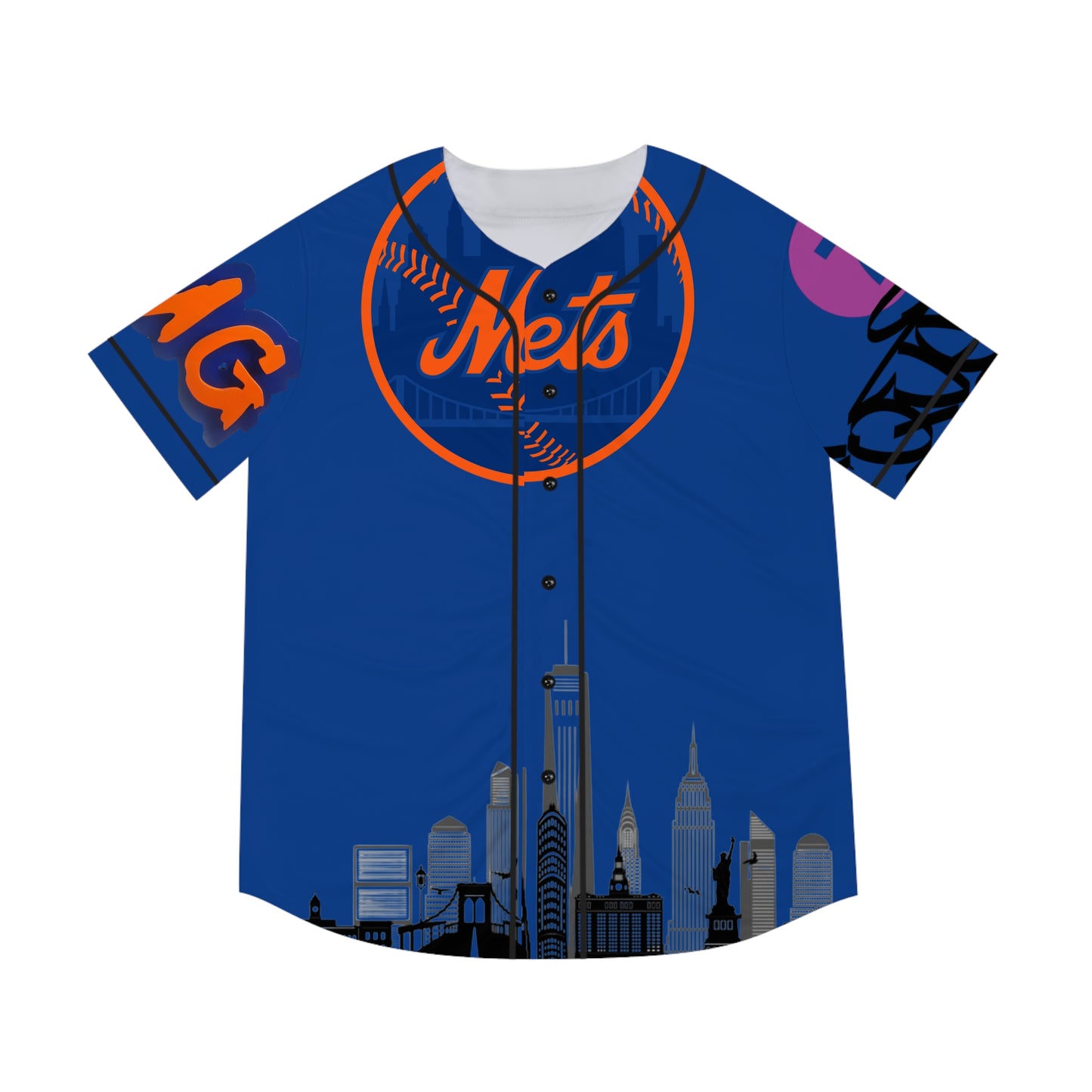 Men's Baseball Jersey (mets 3) [high resolution]