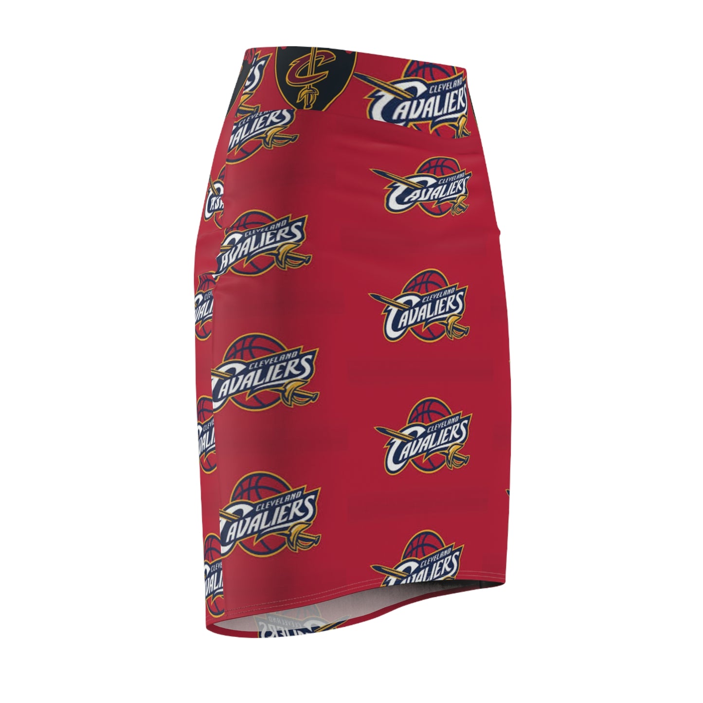 Women's Pencil Skirt (cavaliers) [high resolution]