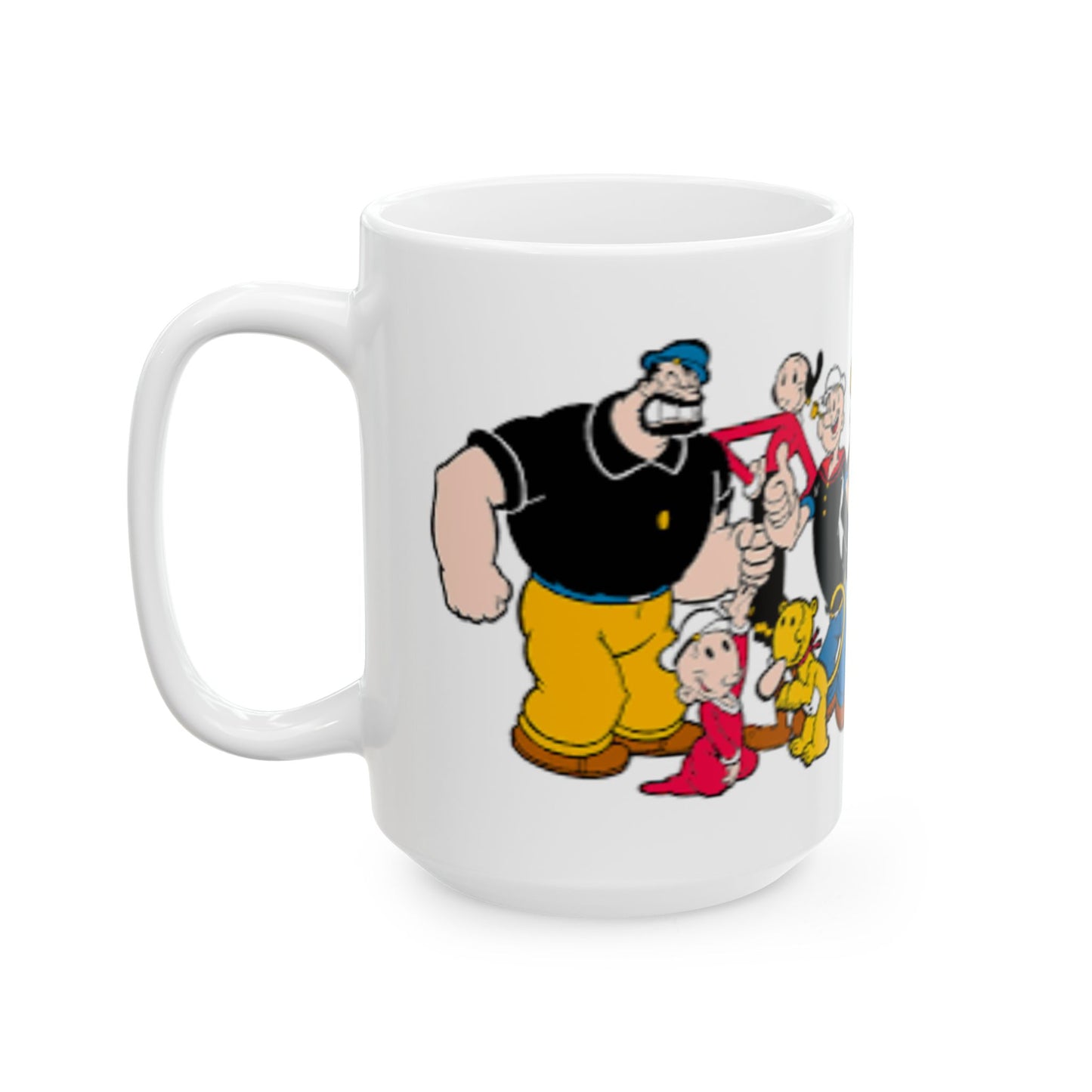 Ceramic Mug, (11oz, 15oz)  (popeye) [high resolution]