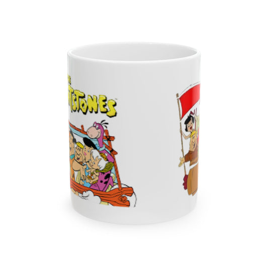 Ceramic Mug, (11oz, 15oz)  flinstones2