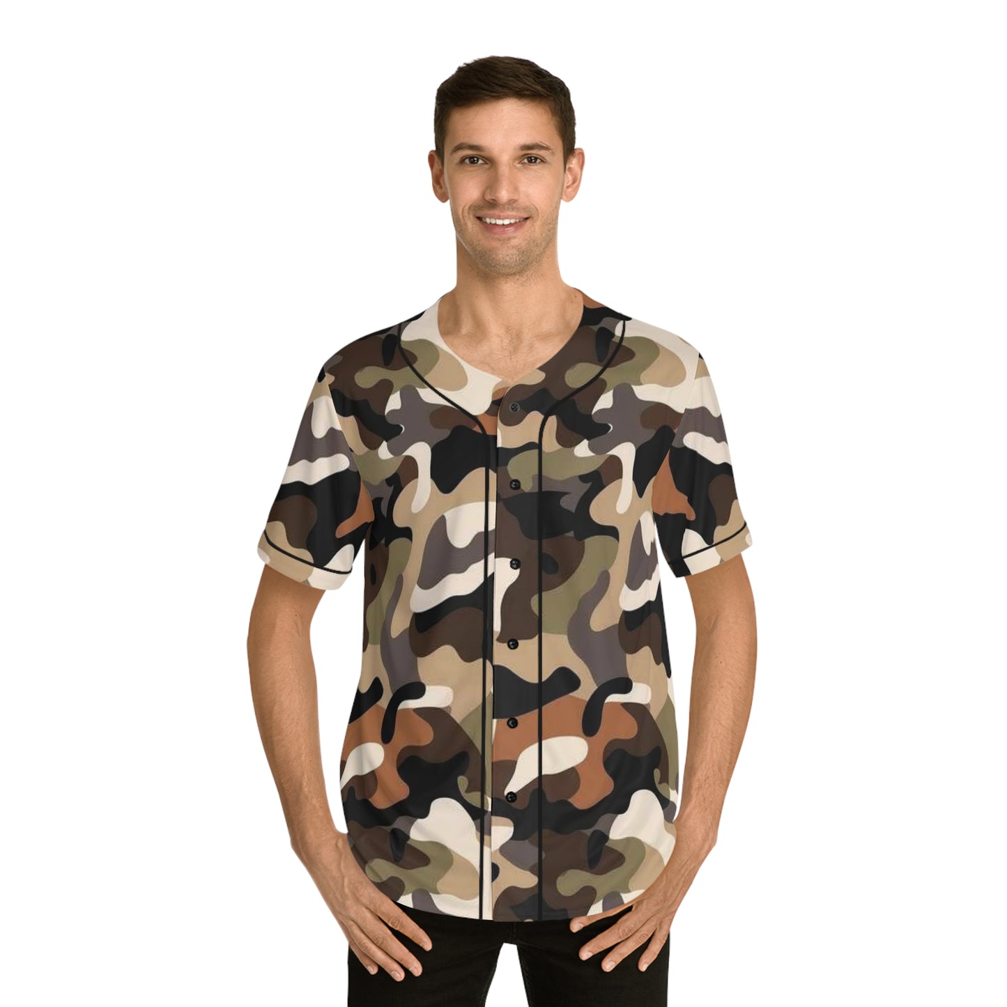 Men's Baseball Jersey (AOP) (Military3)