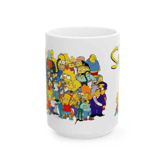 Ceramic Mug, (11oz, 15oz)  simpsons [high resolution]