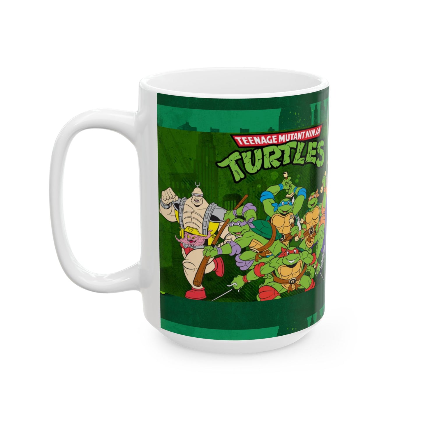 Ceramic Mug, (11oz, 15oz)  (turtles1) [high resolution]
