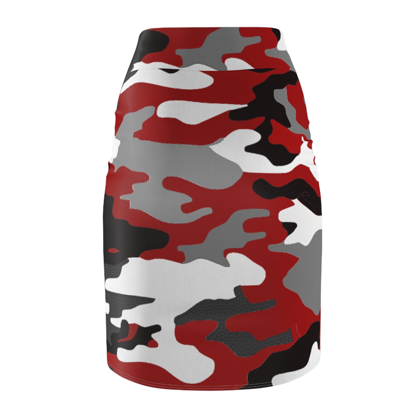 Women's Pencil Skirt (AOP) (military10)"high resolution"