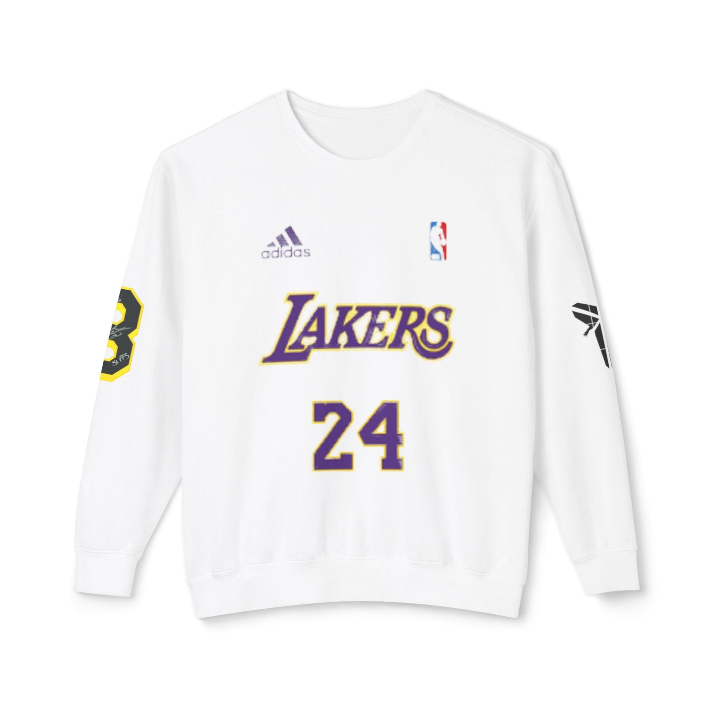 Unisex Lightweight Crewneck Sweatshirt (lakers)