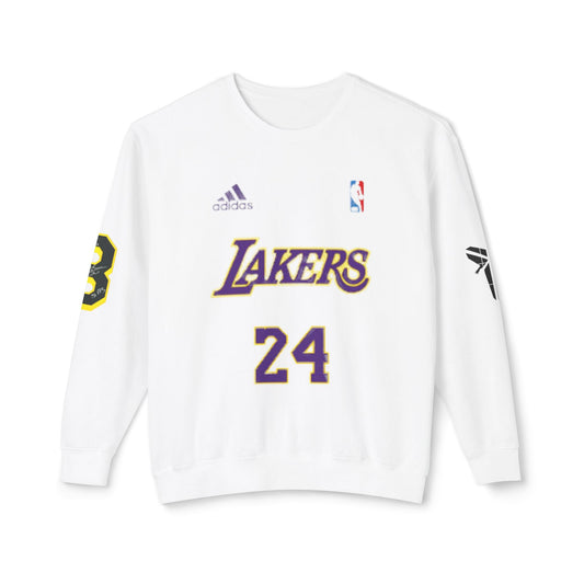 Unisex Lightweight Crewneck Sweatshirt (lakers)