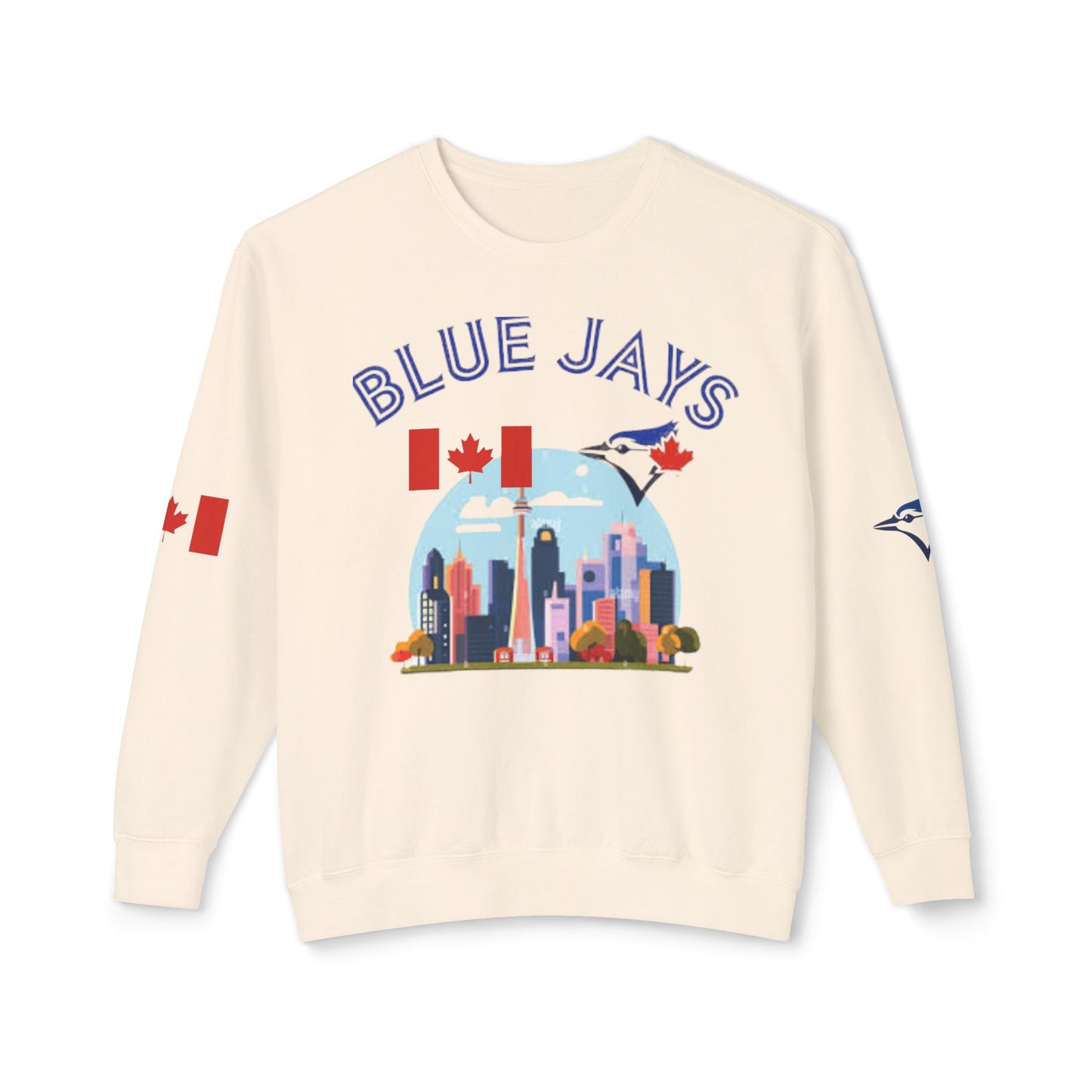 Unisex Lightweight Sweatshirt (blue jays)[high resolution]