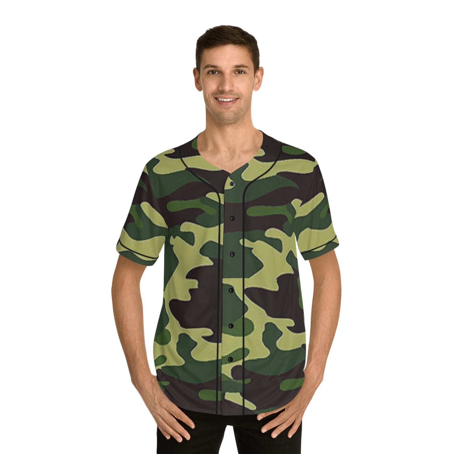 Men's Baseball Jersey (Military2) "high resolution)