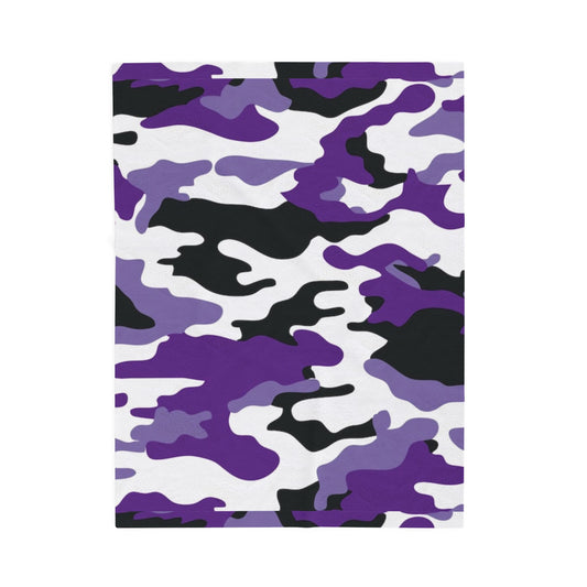 Velveteen Plush Blanket (military6) [high resolution]