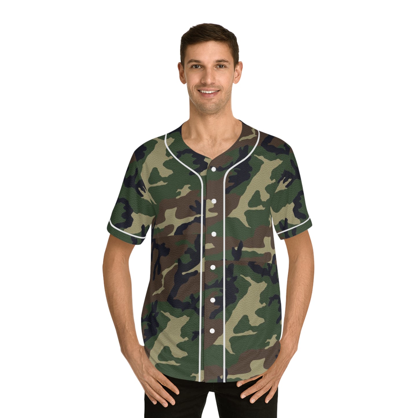 Men's Baseball Jersey (Military1) "high resolution"