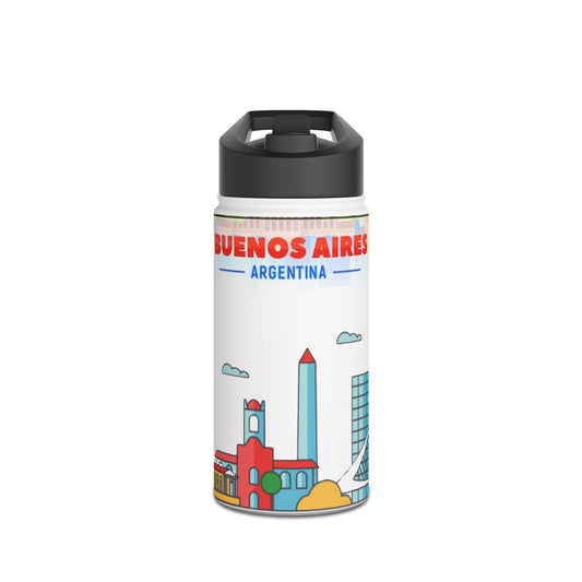 Stainless Steel Water Bottle (argentina) [high resolution]