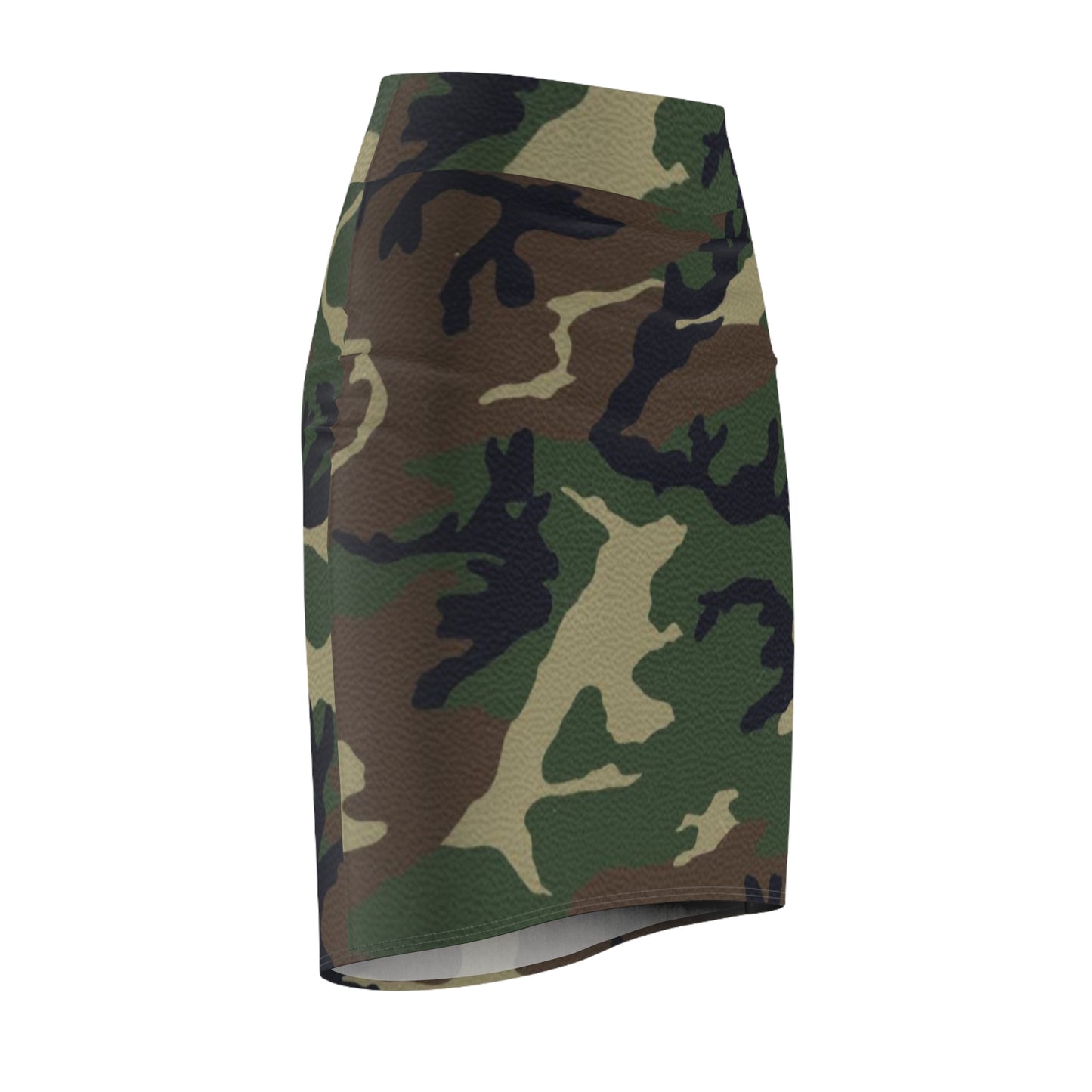 Women's Pencil Skirt (Military1) "high resolution"