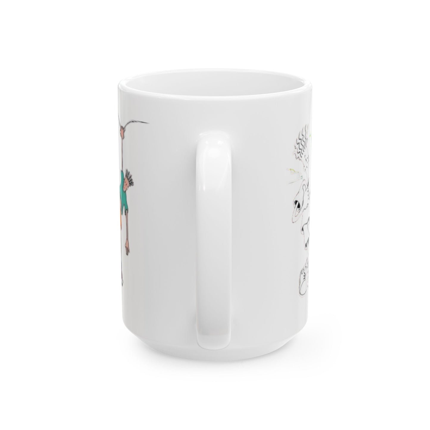 Ceramic Mug, (11oz, 15oz)  Fido