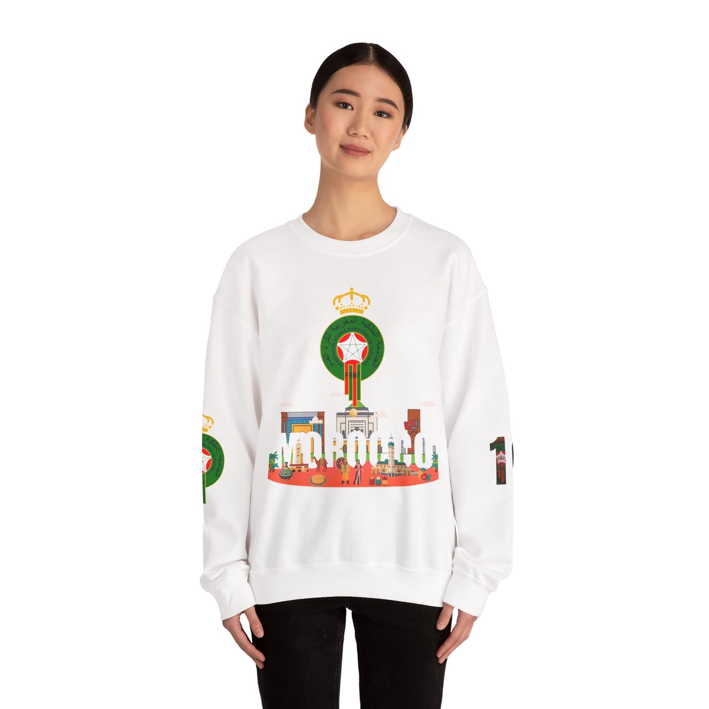 Unisex Crewneck Sweatshirt (morocco) [ high resolution]