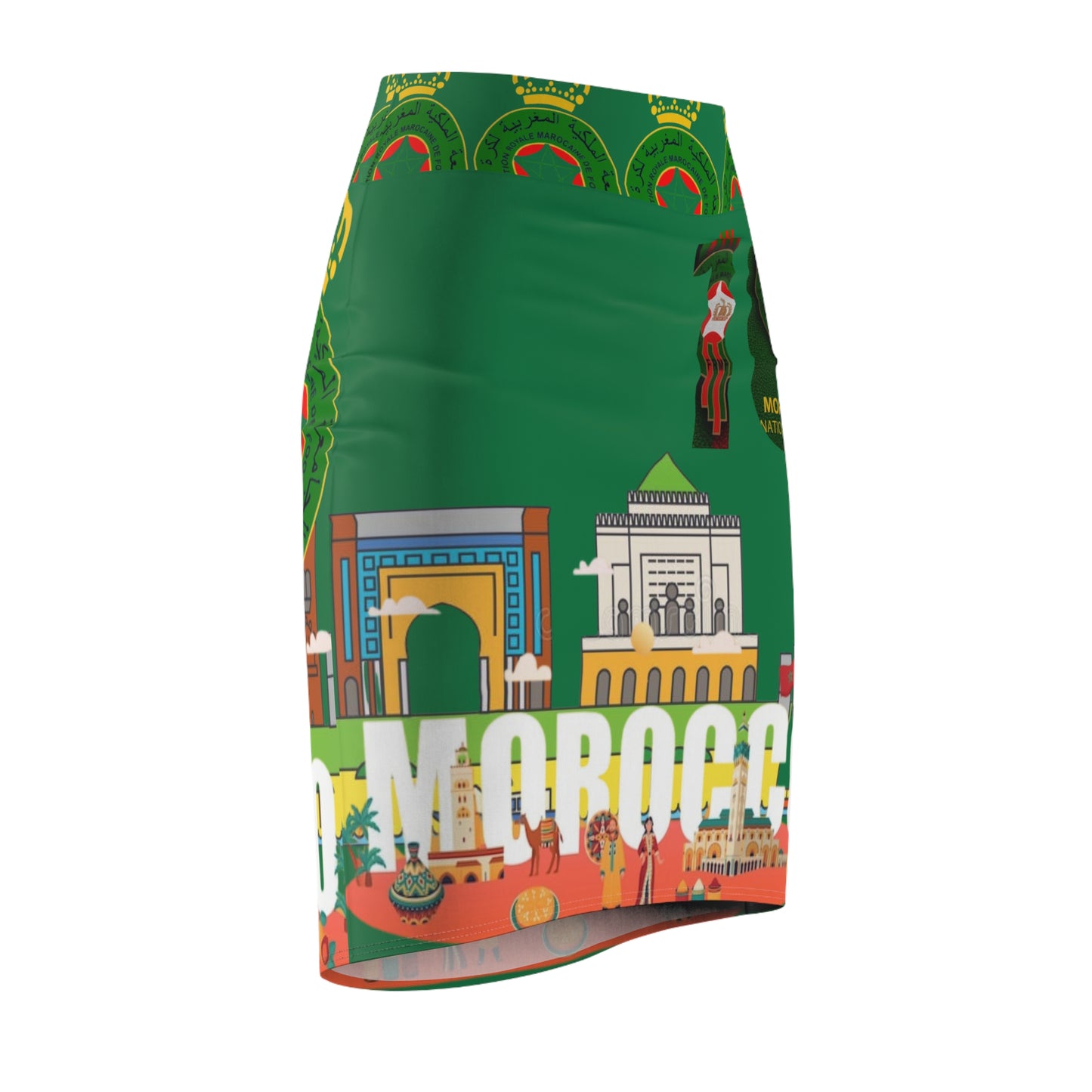 Women's Pencil Skirt (morocco) [high resolution]
