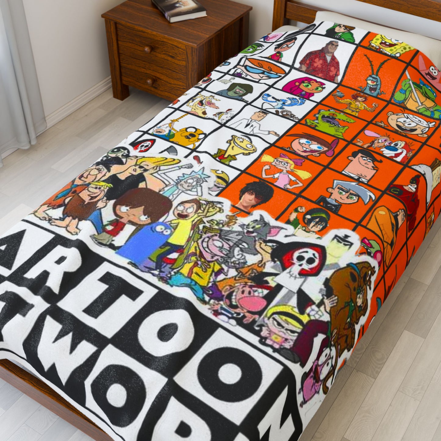 Velveteen Plush Blanket (cartoon) [high resolution]